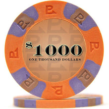 $1000 Orange Nexgen Remix Pro Clay Poker Chips