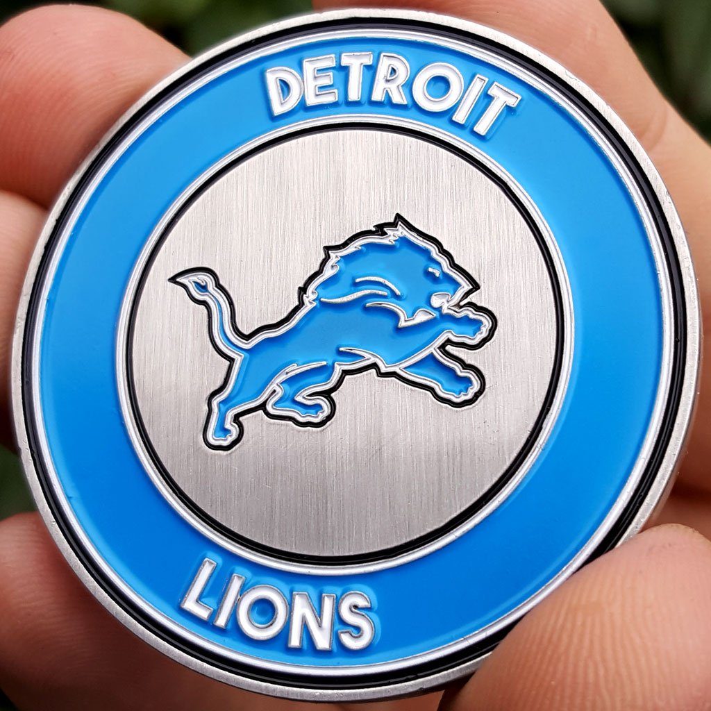 Detroit Lions 100 Piece NFL Poker Chips