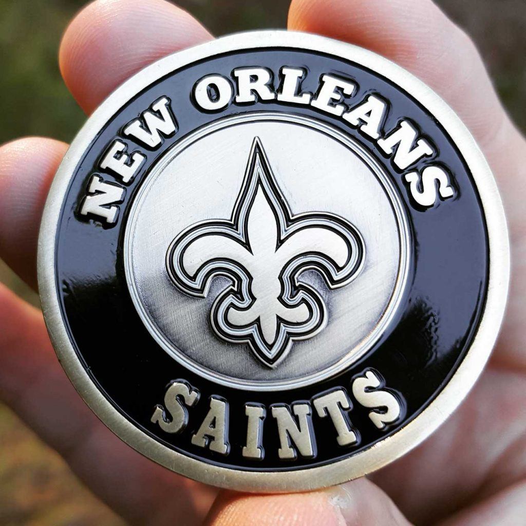 New Orleans Saints Golf Chip 3 Pack